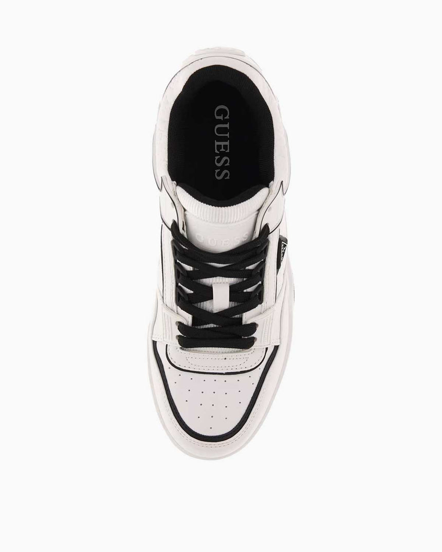 Guess Cupsole Logolu Sneaker White Blue