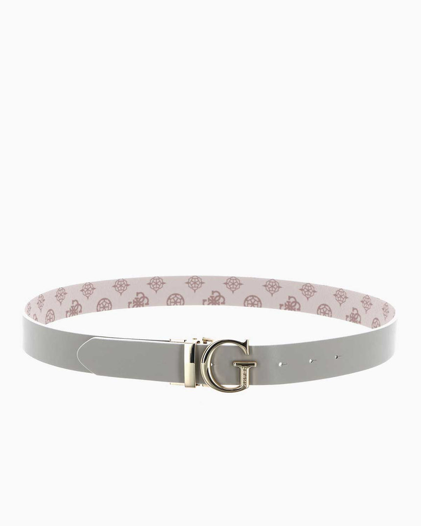 Guess Masie Belts Monogram Kemer Light Rose Logo