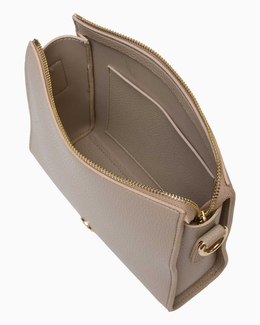 Us Polo Assn Ayarlanabilir Askılı Çapraz Çanta Bej