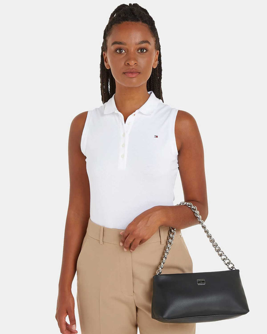 Tommy Hilfiger City Flap Crossover Zincirli El Çanta