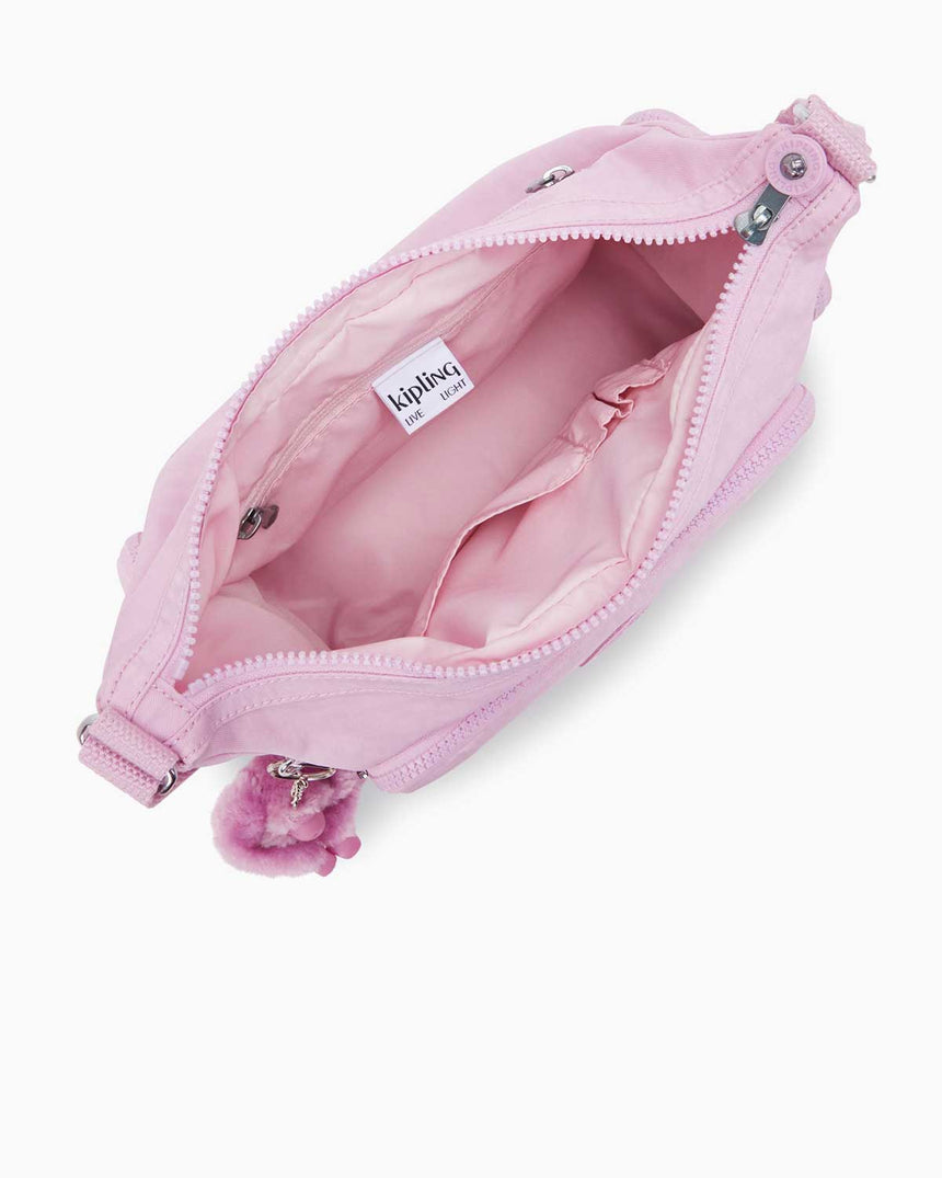 Kipling Gabb S Basic Omuz Çantası Blooming Pink
