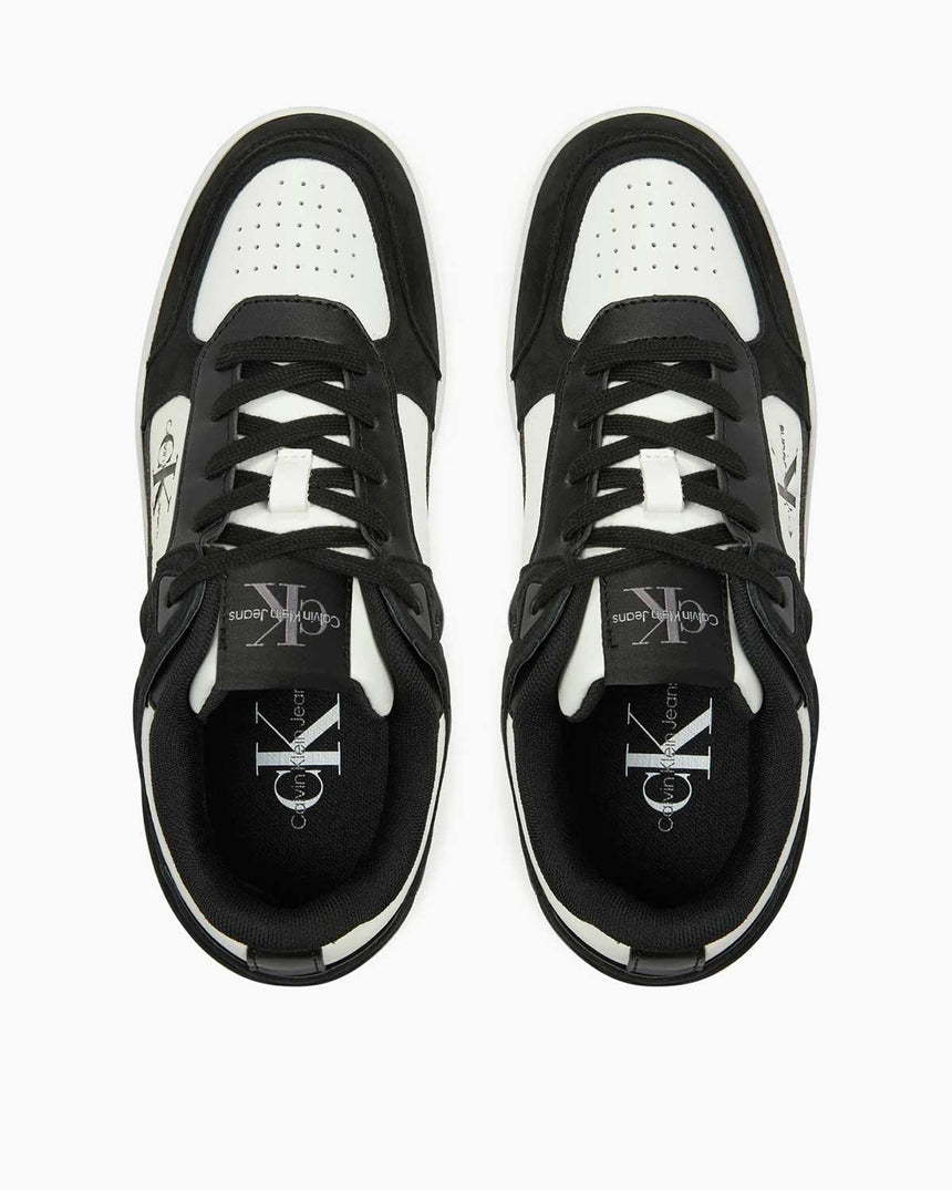 Calvin Klein Jeans Basket Cupsole Logolu Sneaker Black/Bright White