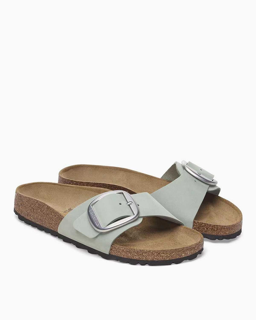 Birkenstock Madrid Big Buckle Nu Tek Bantlı Kadın Terlik Pure Sage