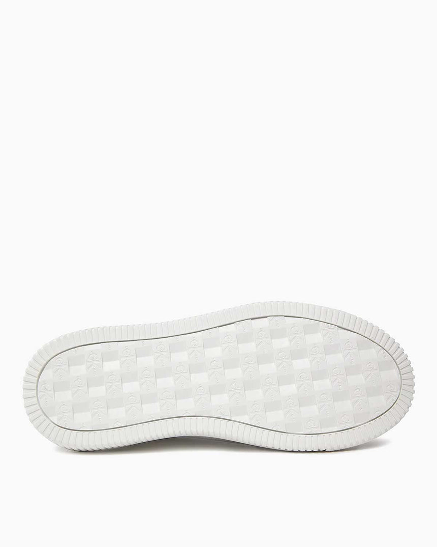 Calvin Klein Malmo Cunhky Cupsole Mono Kadın Sneaker White / Silver