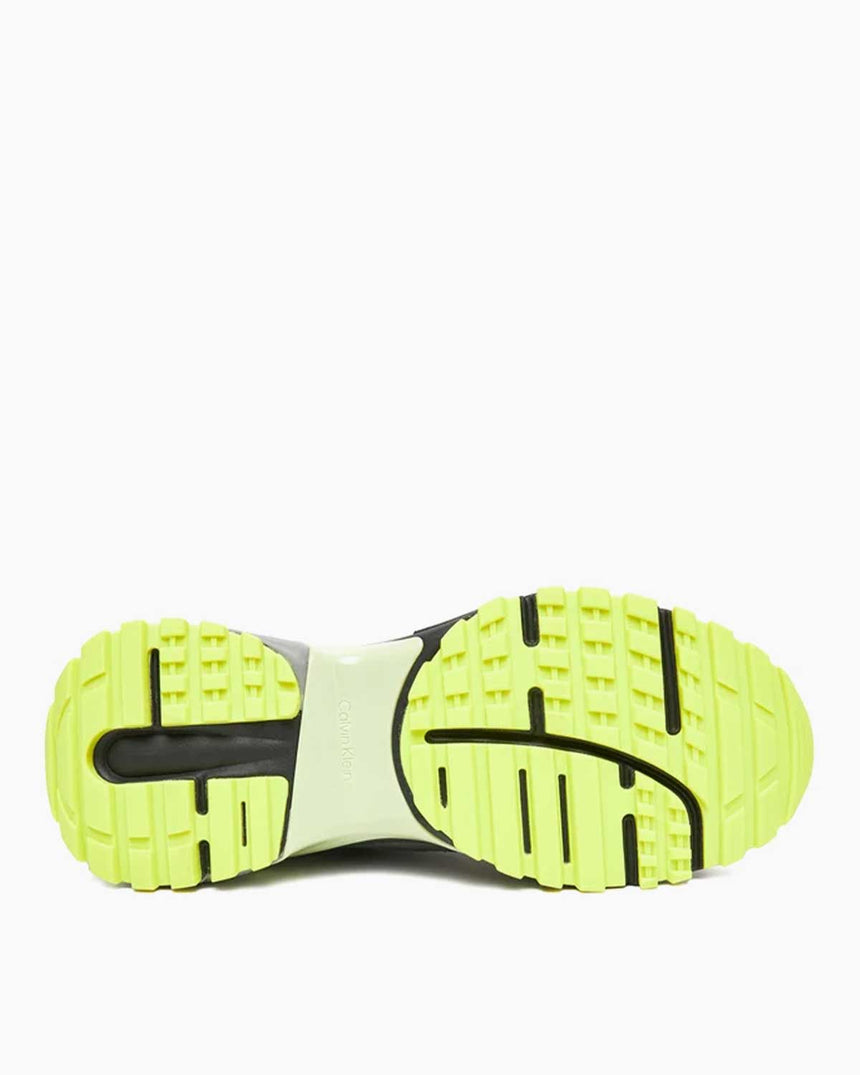 Calvin Klein Tokyo Yüksek Taban Günlük Erkek Sneaker Ck Black/Granite Grey/Wild Lime
