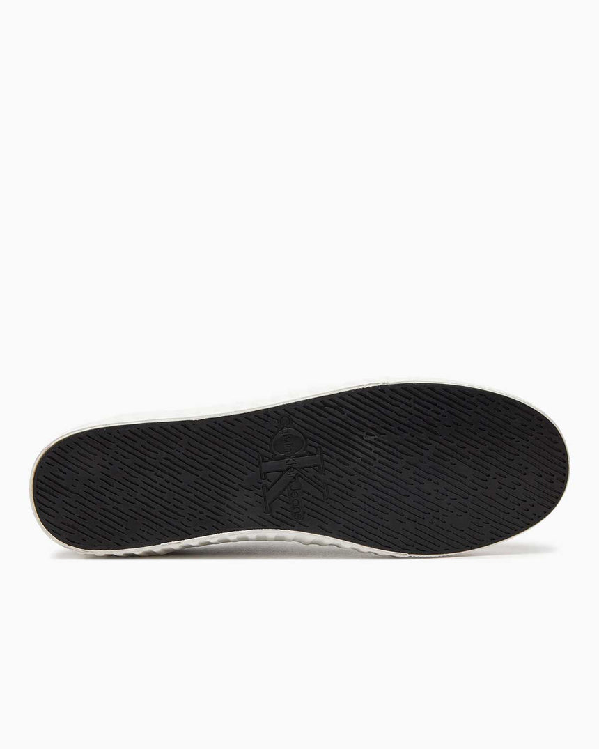 Calvin Klein Skater Lace Up Sneakers Black/Bright White