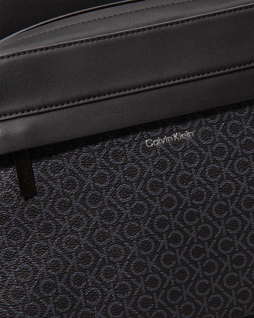 Calvin Klein Must Round Mono Sırt Çantası Classic Mono Black