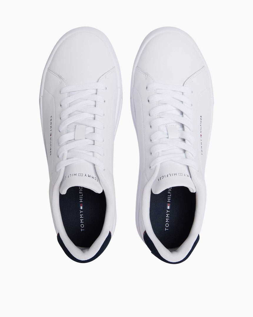 Tommy Hilfiger Court Detail Essential Sneaker White/Desert Sky