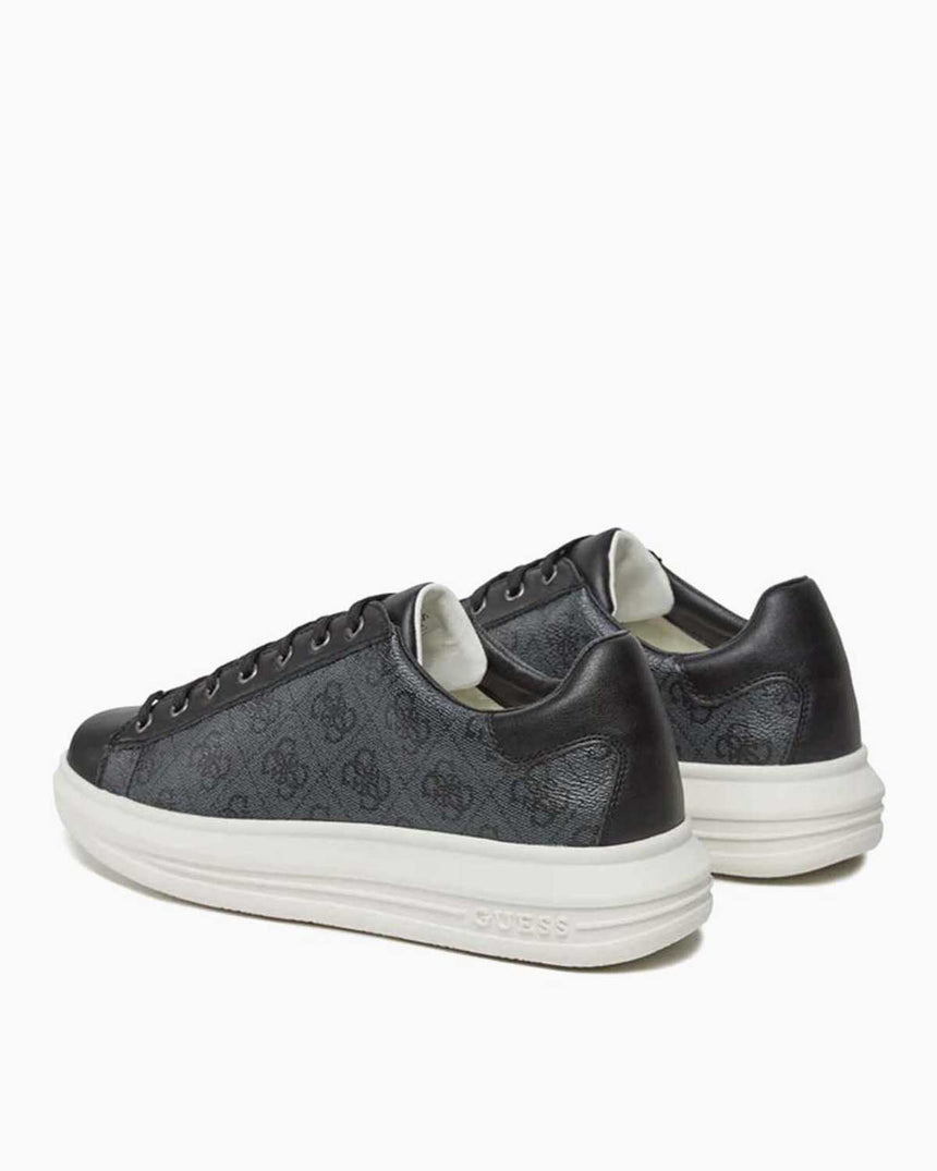 Guess Vibo Cupsole Monogram Sneakers Coal