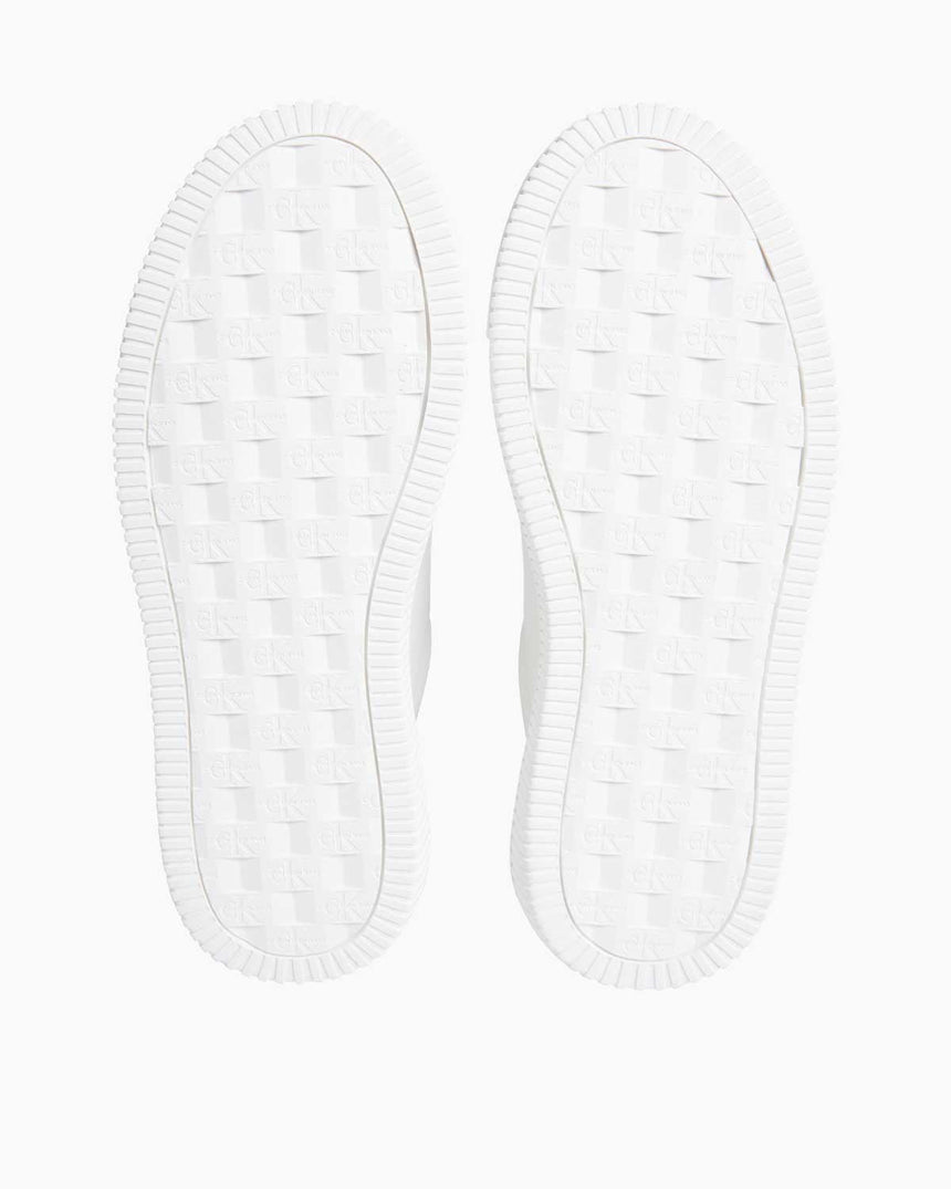 Calvin Klein Chunky Cupsole Low Lace Up Sneaker Bright White/Tuscany
