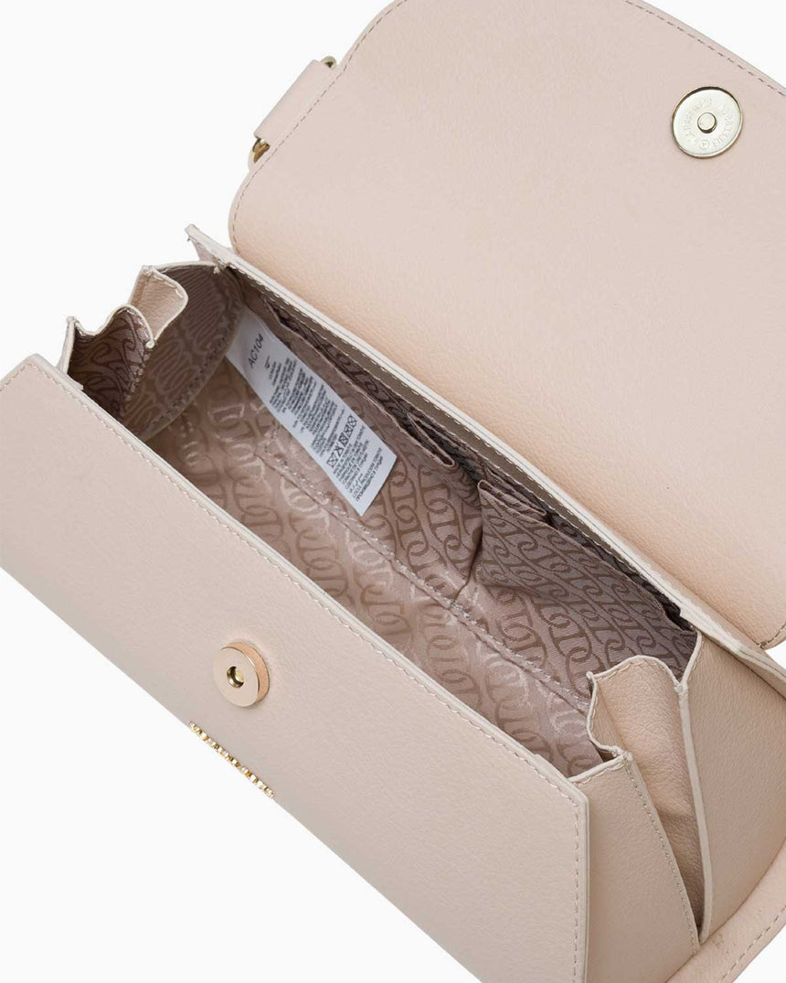 Us Polo Assn Mıknatıs Kapaklı El Çantası Bej