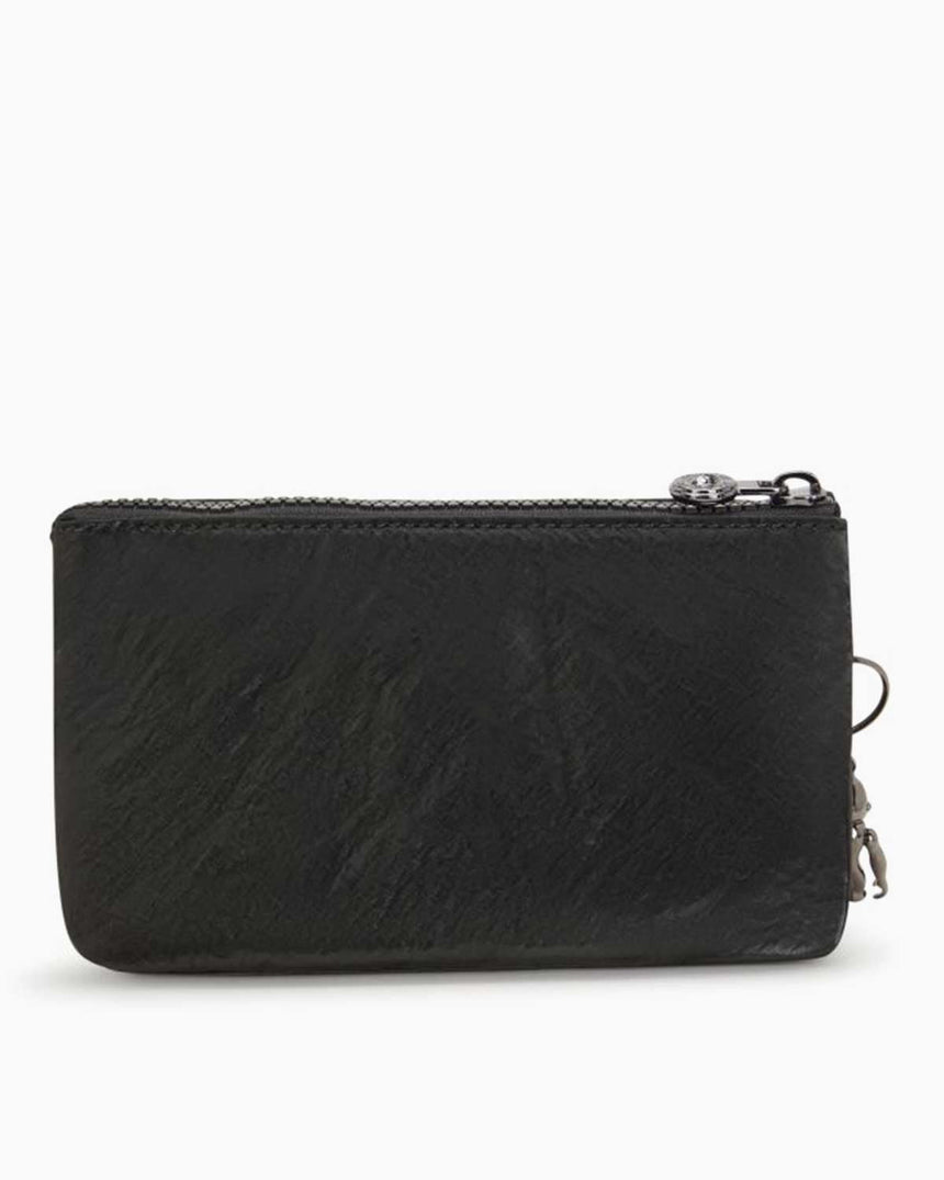 Kipling Creativity L Future Glam + Cüzdan Jet Black