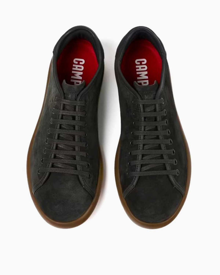 Camper Pelotas Soller Süet Sneakers Koyu Gri