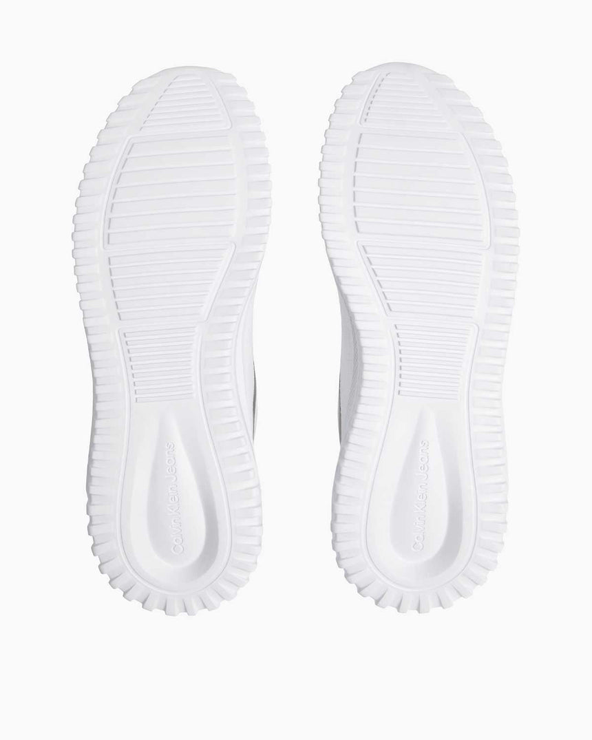 Calvin Klein Runner Low Top Logolu Sneakers Bright White/Black