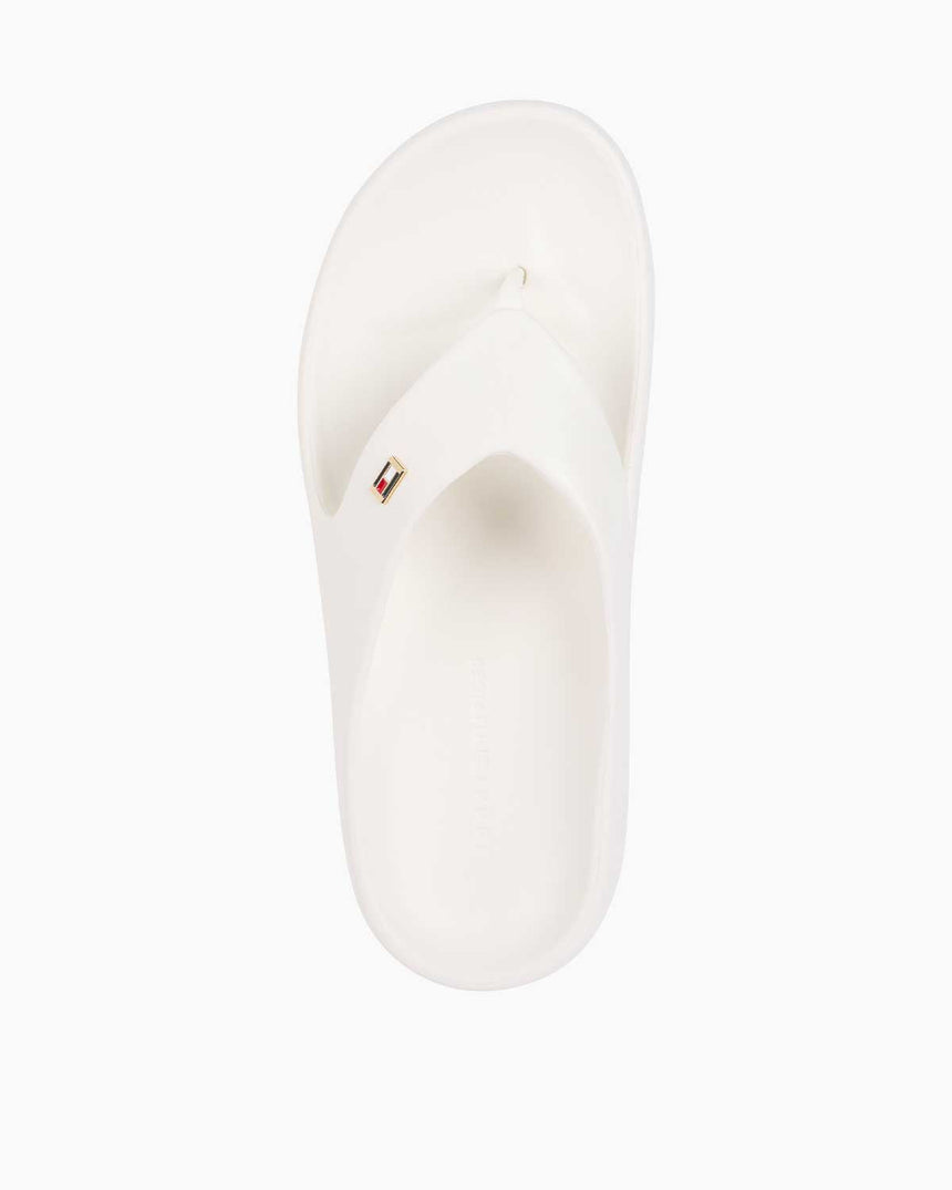 Tommy Hilfiger Comfort Beach Flip Flops Terlik Ancient White