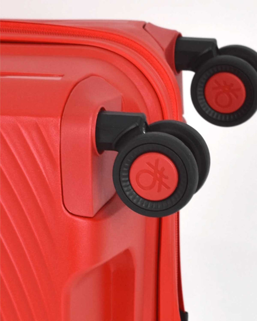 Benetton Trolley Logolu Orta Boy Valiz