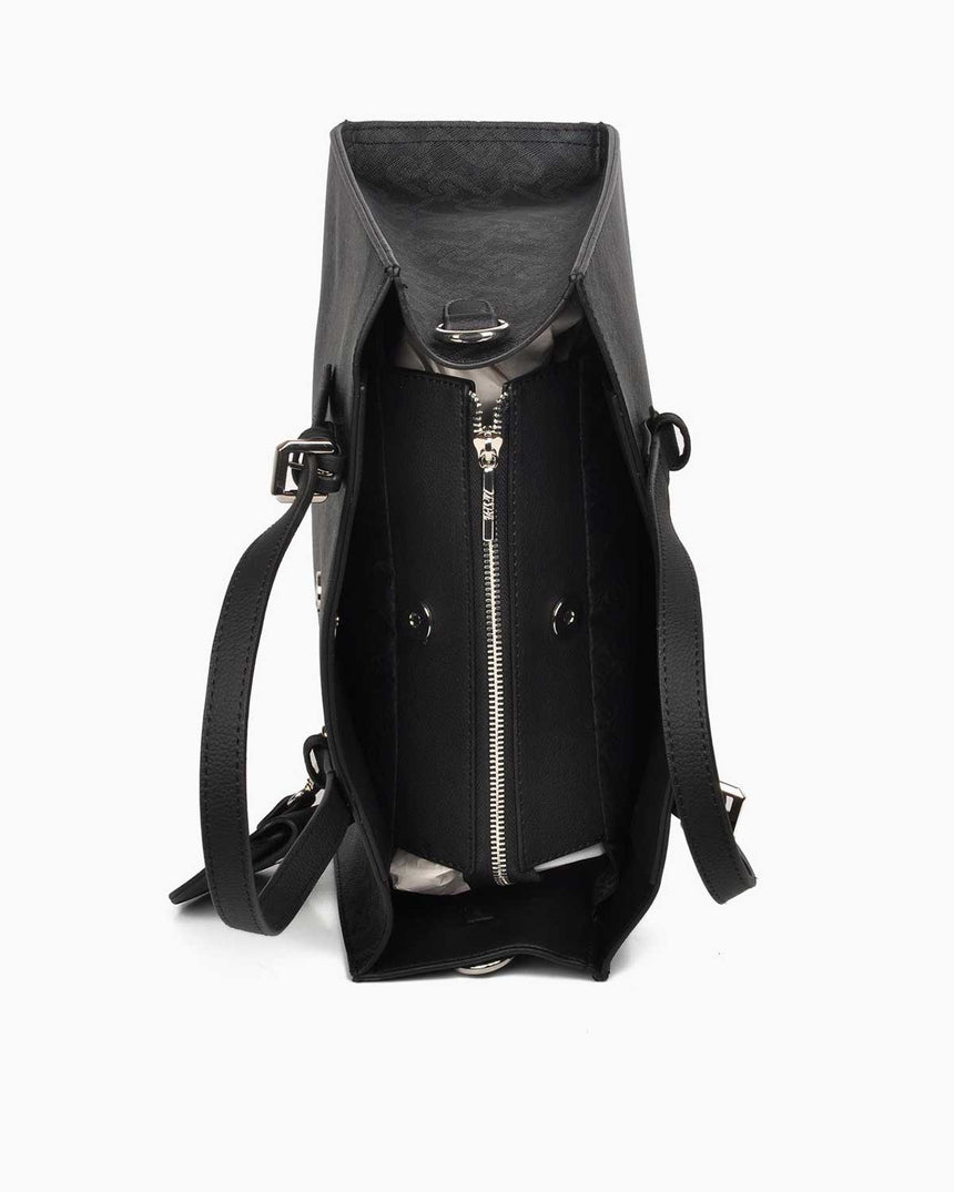 Us Polo Assn Mini Aksesuar Detaylı El Çantası Siyah