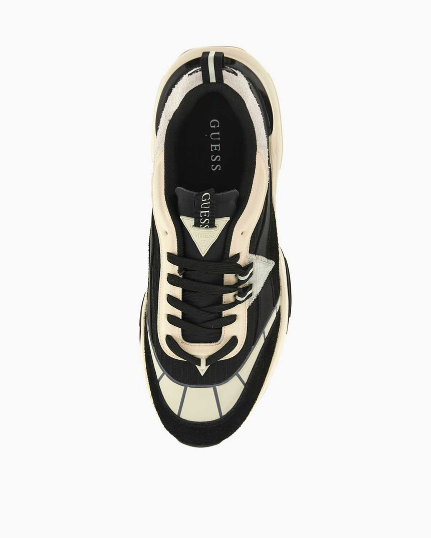 Guess Valencia Süet Detaylı Sneaker Black / White