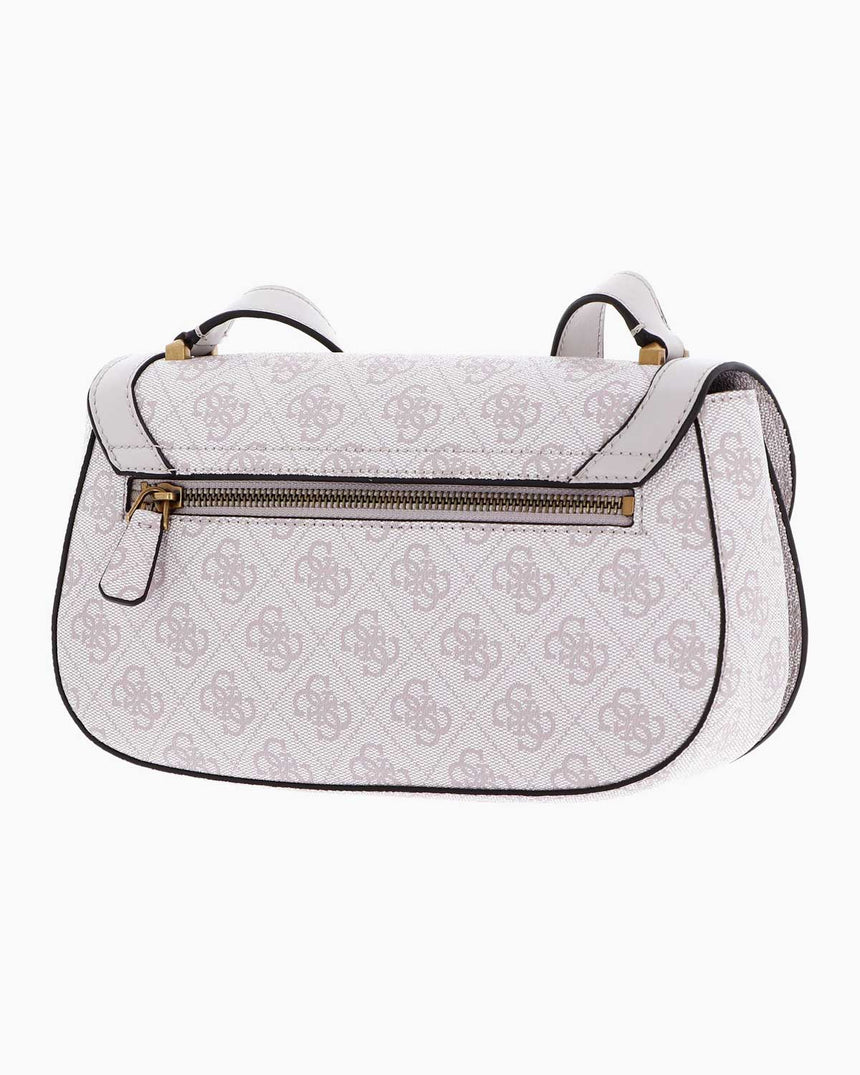 Guess Crossbody Flap Kapaklı Çapraz Askılı Çanta Dove Logo