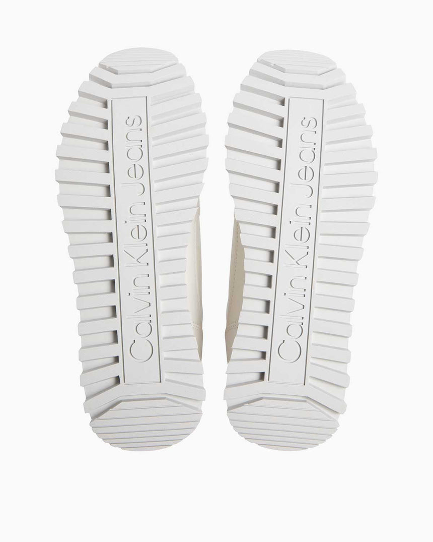 Calvin Klein Runner Low Lace Up Logolu Sneaker Eggshell/Rose Tan/Whisper Pink