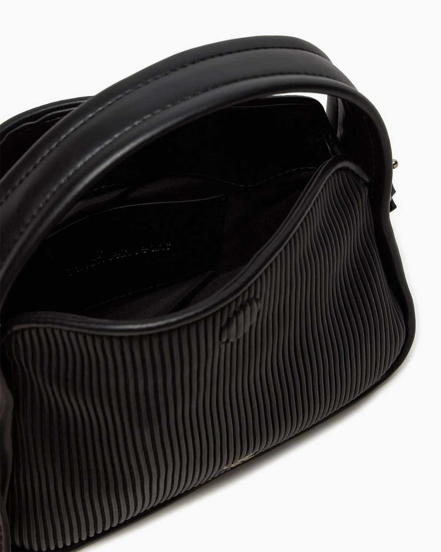 Calvin Klein Jeans Rib Mini Flap El Çantası Black