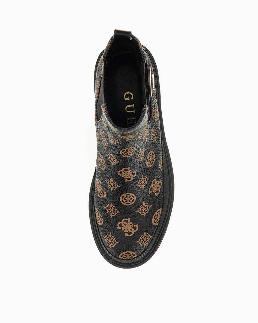 Guess Footwear Dress Logolu Bot Bronze / Black