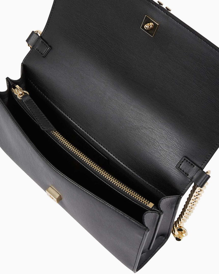 Tommy Hilfiger Heritage Chain Çapraz Askılı Çanta Black