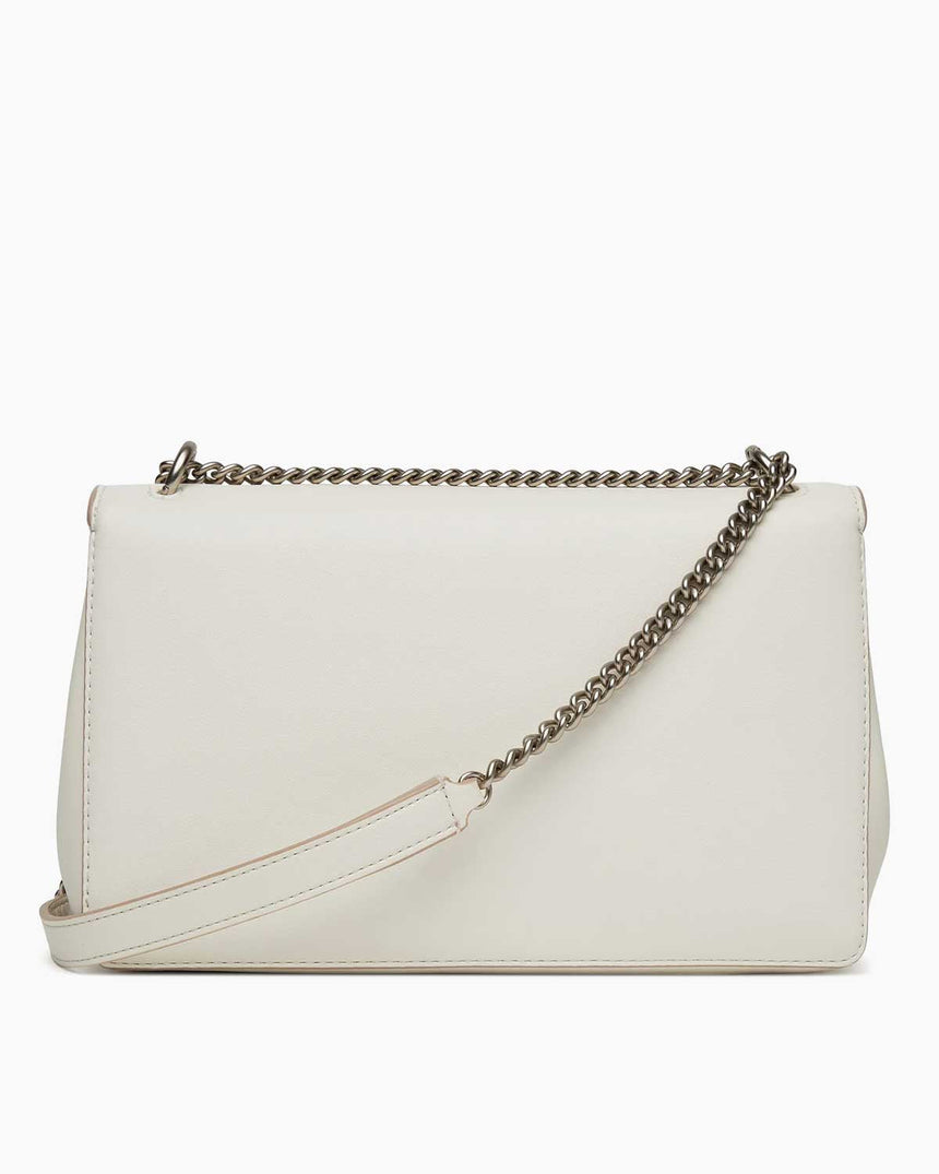 Calvin Klein Sculpted Flap Çapraz Askılı Çanta Lily White