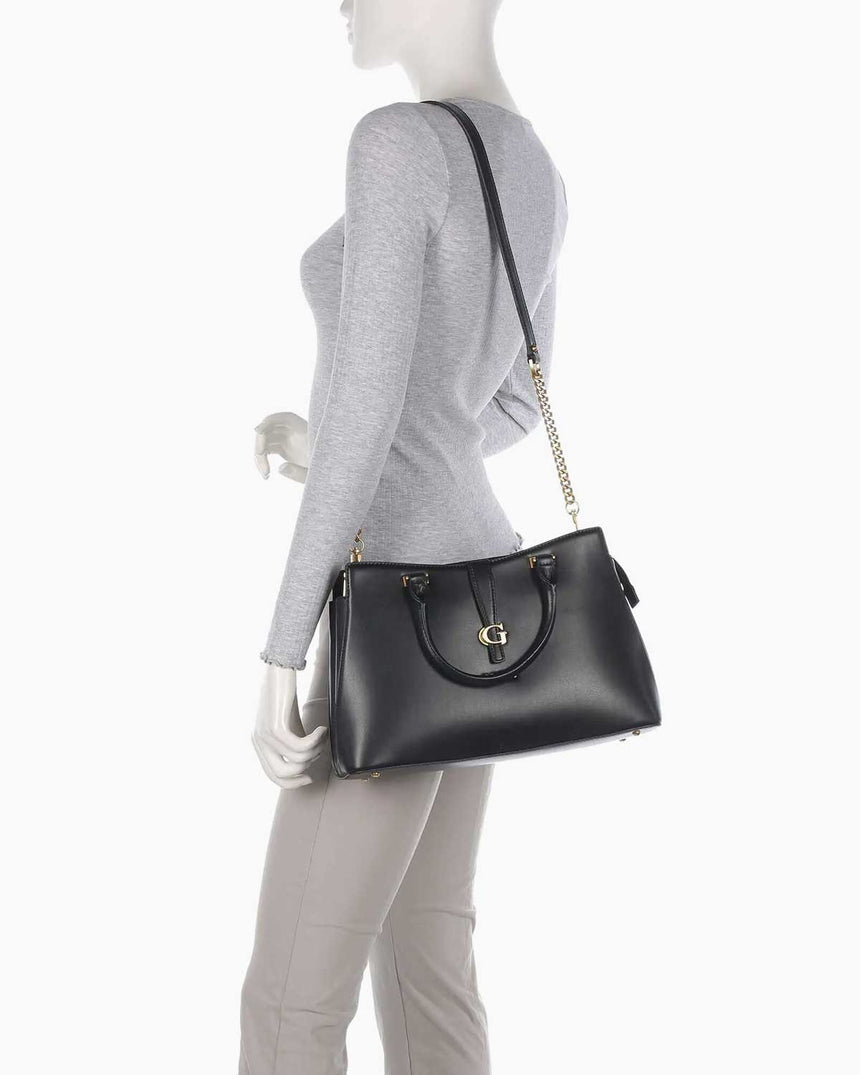 Guess Kuba Compartment Satchel Logolu El Çantası