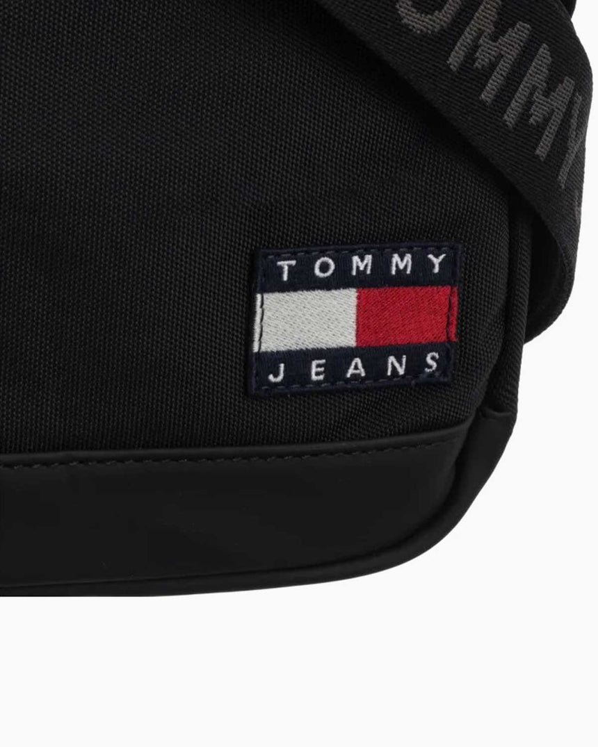Tommy Hilfiger Ess Gündelik Erkek Muhabir Çapraz Askılı Çanta Black