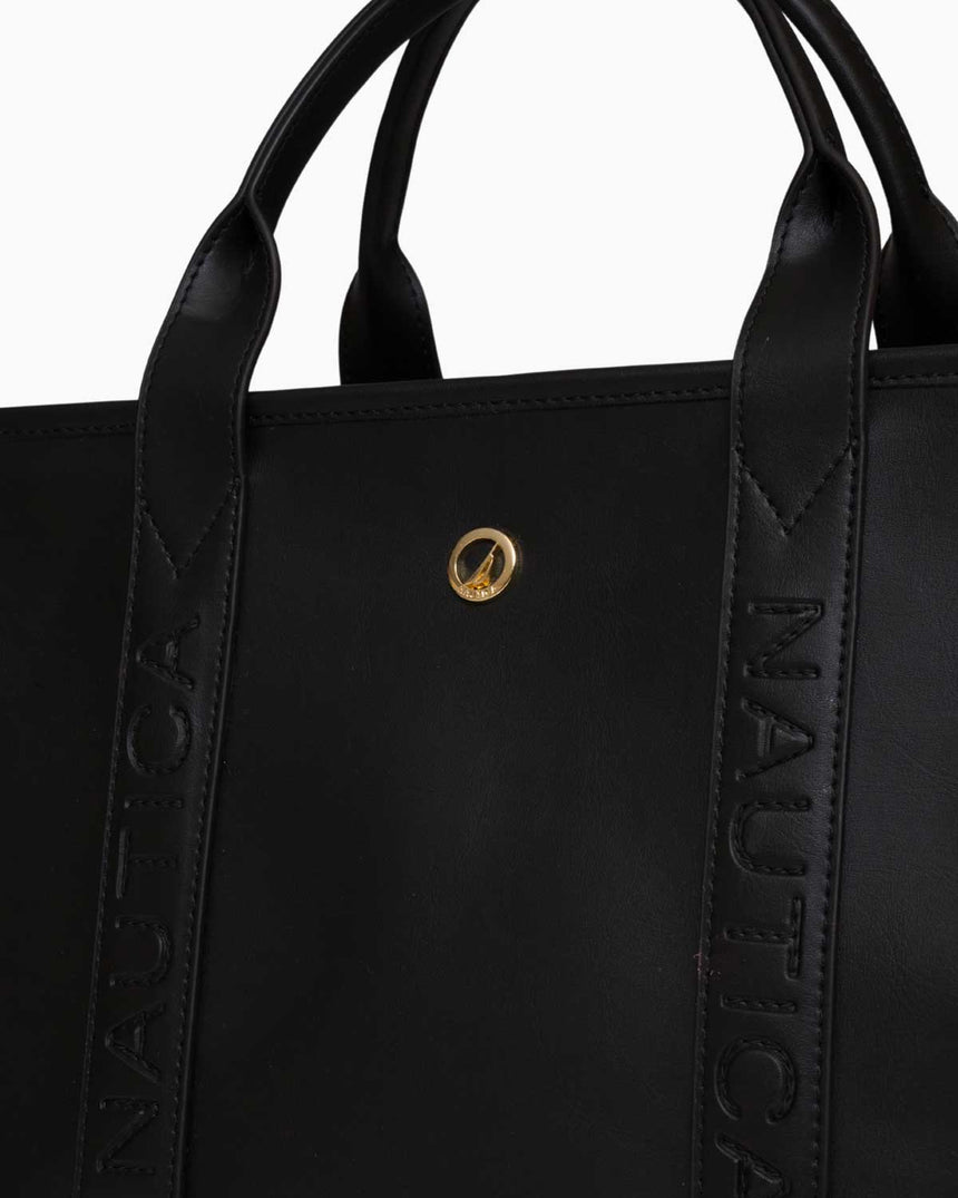 Nautica Ladies Logolu Omuz Çantası Siyah