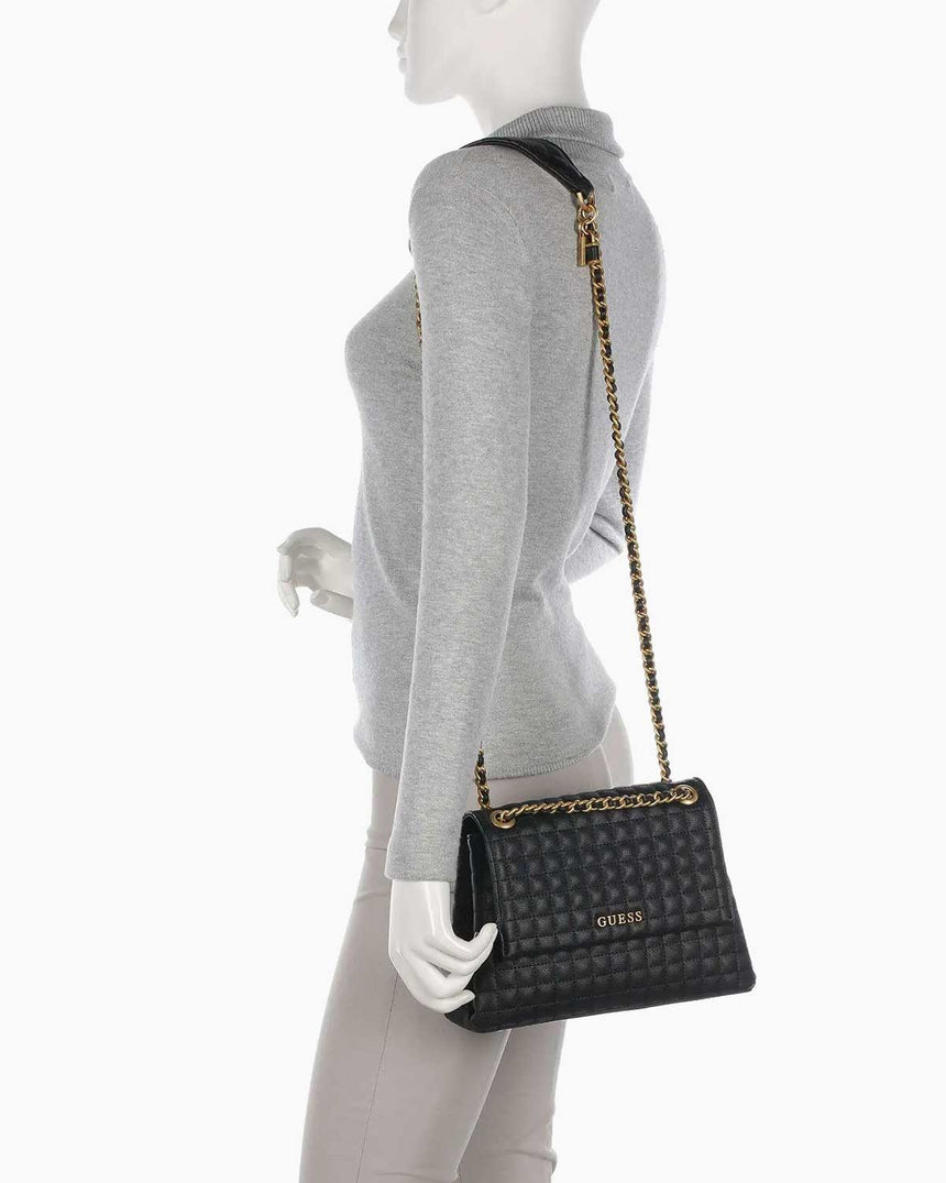 Guess Tia Convertible Crossbody Zincir Detaylı Çapraz Askılı Çanta