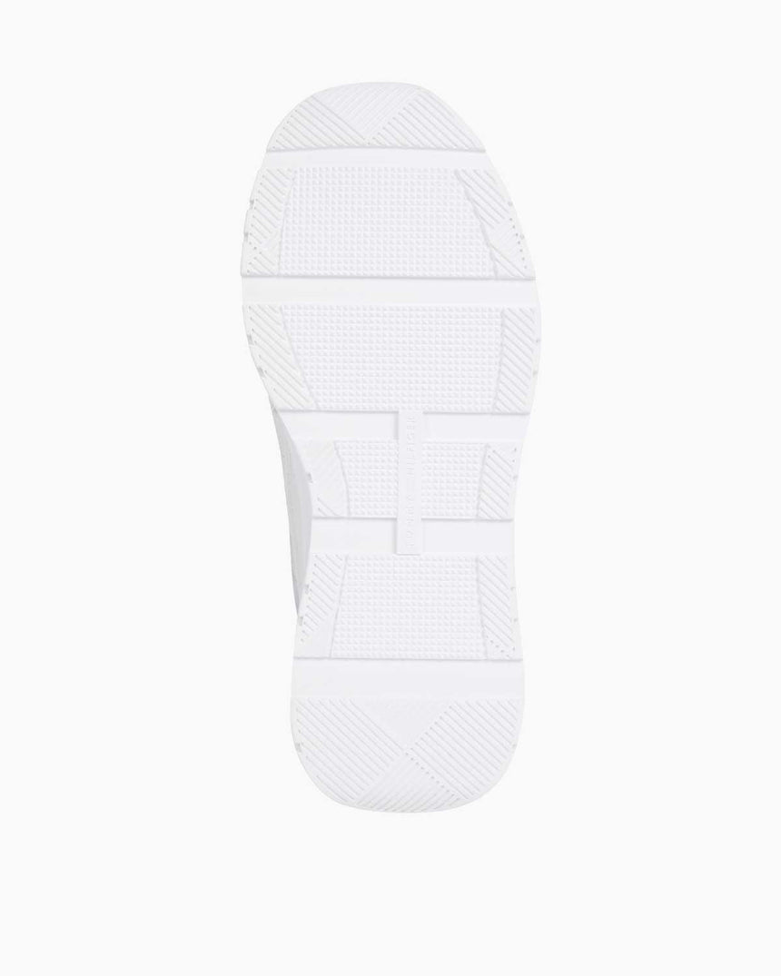 Tommy Hilfiger Casual Fashion Runner Sneaker Ecru/Breezy Blue