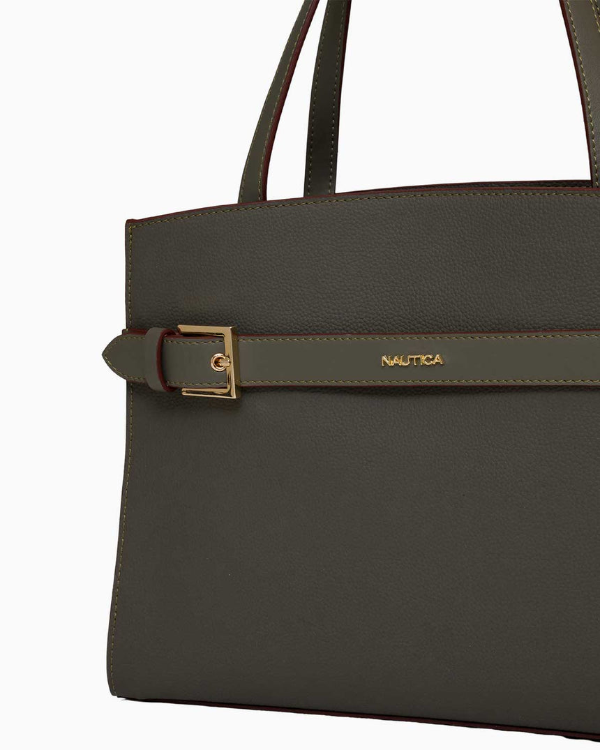 Nautica Ladies Omuz Çantası Açık Haki