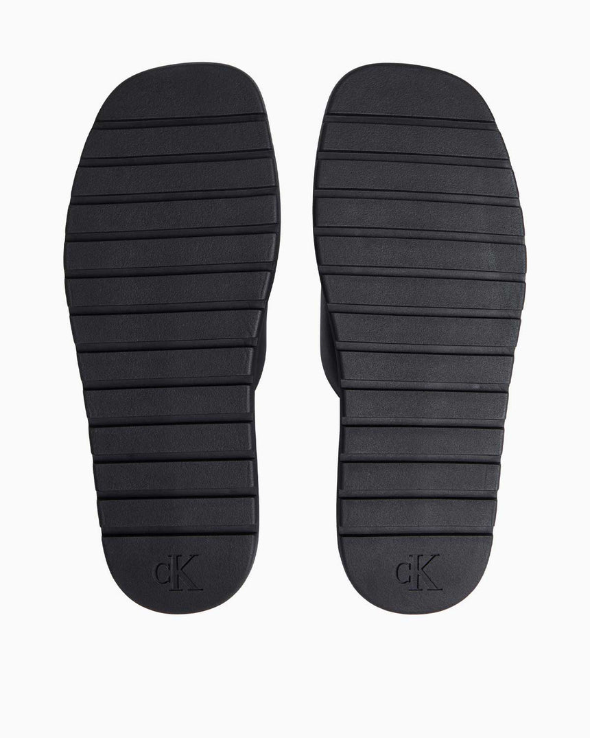 Calvin Klein Molded Logolu Terlik Triple Black