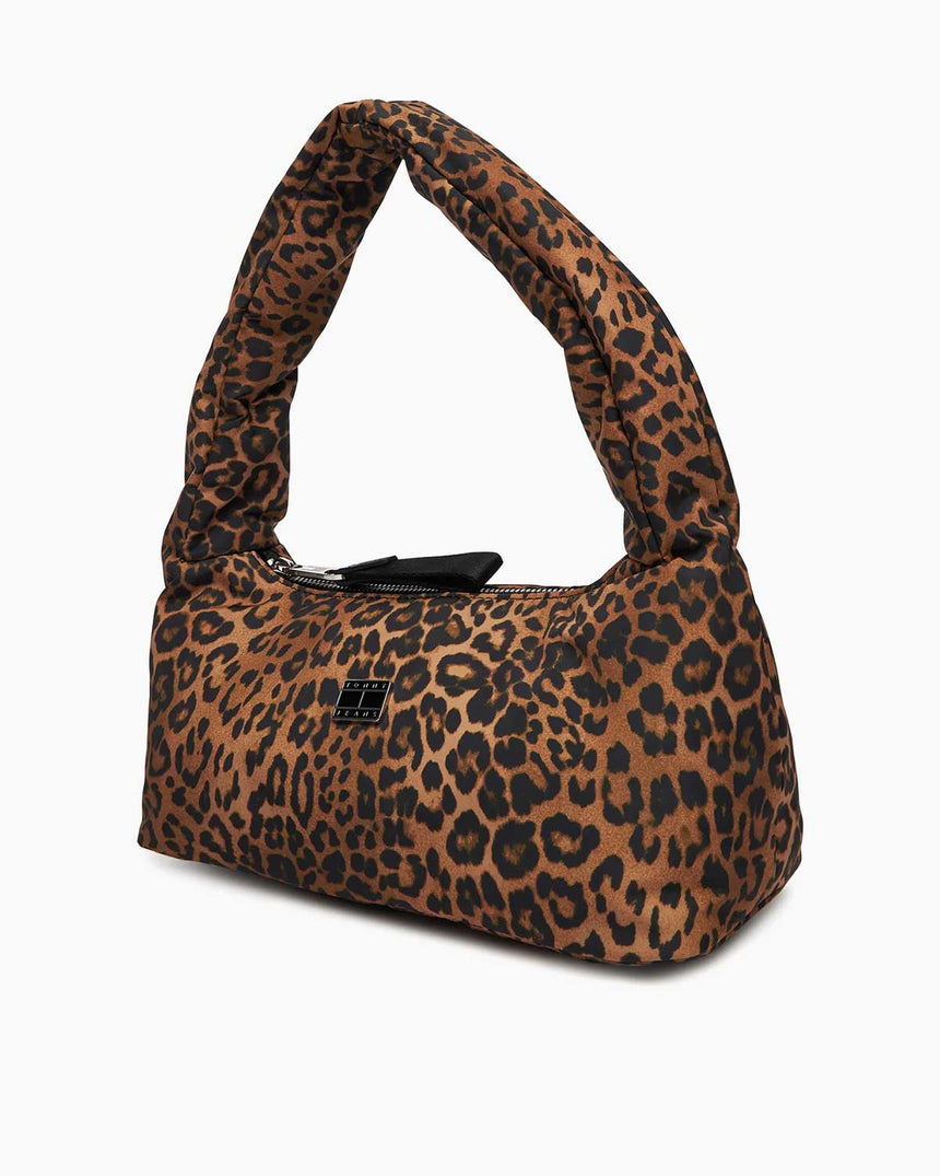 Tommy Hilfiger Urban Leo Kadın Omuz Çantası Leopard Print