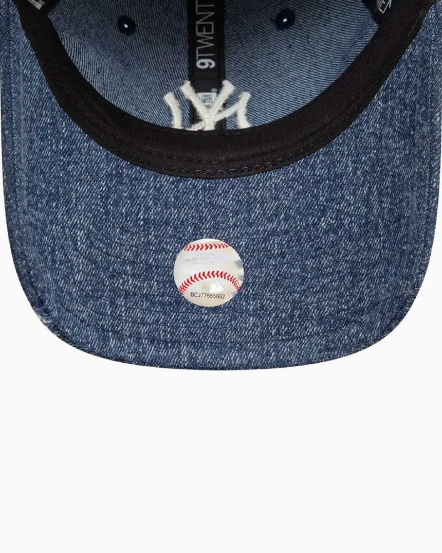 New Era 920 Acid Denim 9Twenty NY Kadın Şapka Lacivert