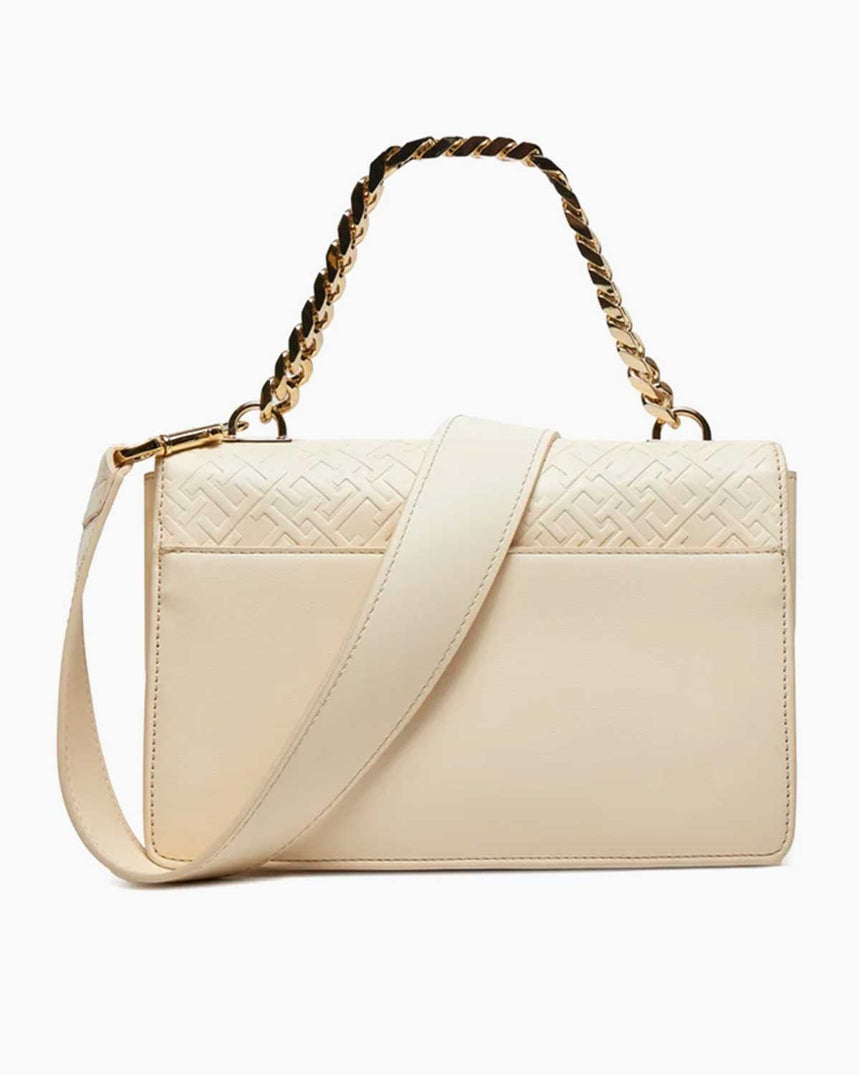 Tommy Hilfiger Refined Med Crossover Çapraz Askılı Çanta Beige