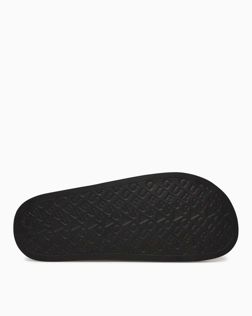 Guess Logolu Terlik Jet Black A996