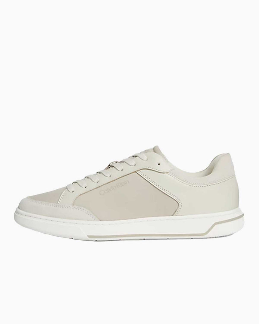 Calvin Klein Low Top Lace Up Sneakers White