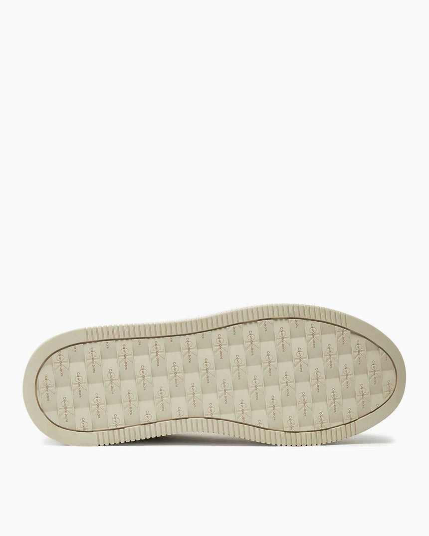 Calvin Klein Jeans Bolf Platform Lace Up Sneaker Creamy White/Eggshell