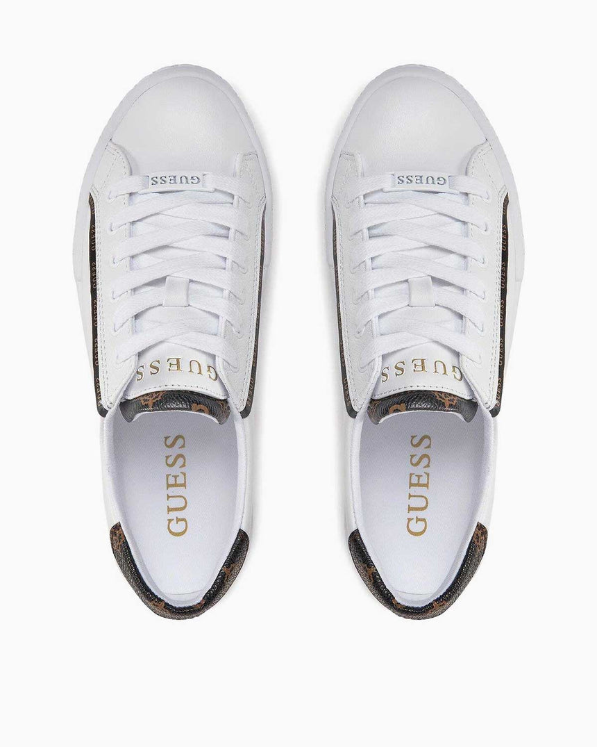 Guess Pardie Logolu Sneakers White
