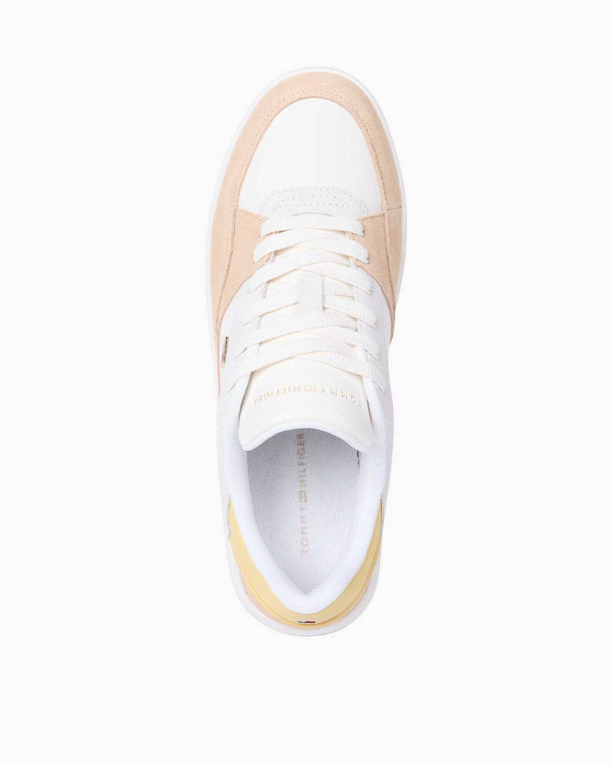 Tommy Hilfiger Essential Basket Sneaker Ancient White/Clayed Pebble