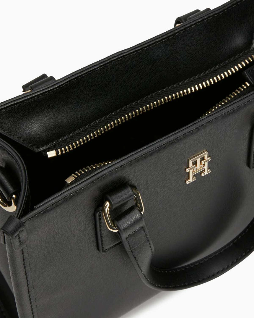 Tommy Hilfiger Uzun Askı Detaylı Mini El Çantası Black