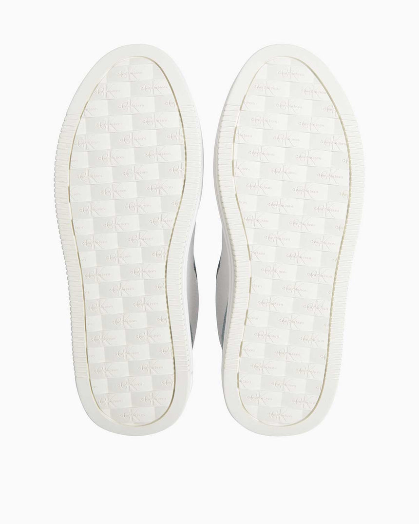 Calvin Klein Bold Flatform Low Top Sneaker Bright White/Blue Surf/Eggshell