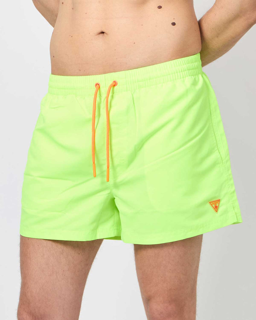 Guess Swimtrunk Neon Deniz Şortu Jaune/Fluo Yellow