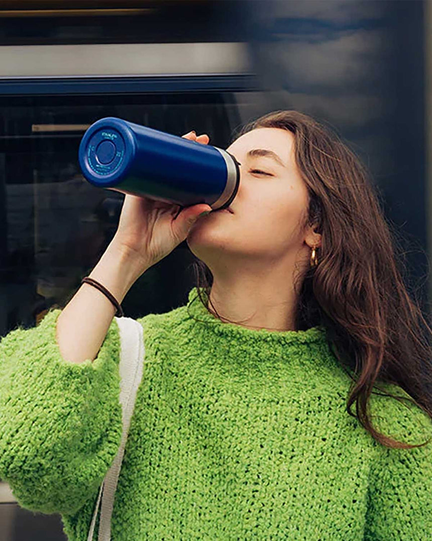 Stanley The Aerolight Transit Mug 0.47L 16oz Termos Royal Blue Metallic