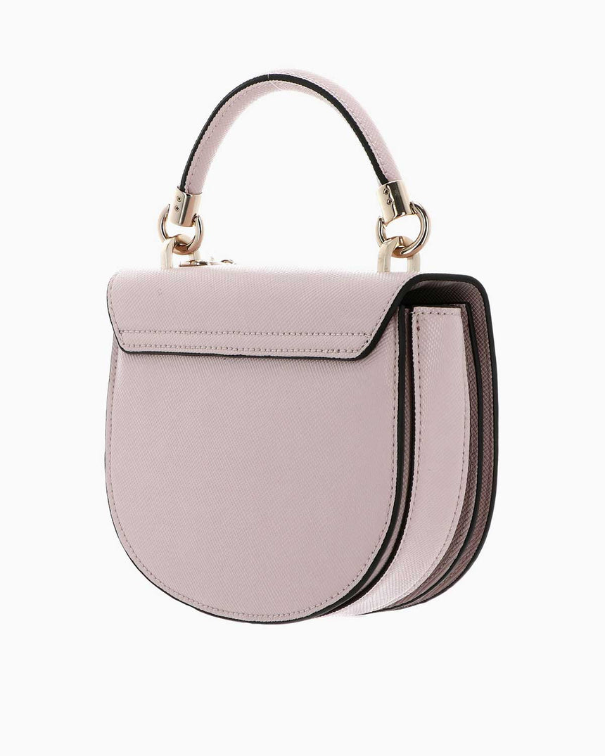 Guess Saddle Mini Aksesuarlı El Çantası Light Rose