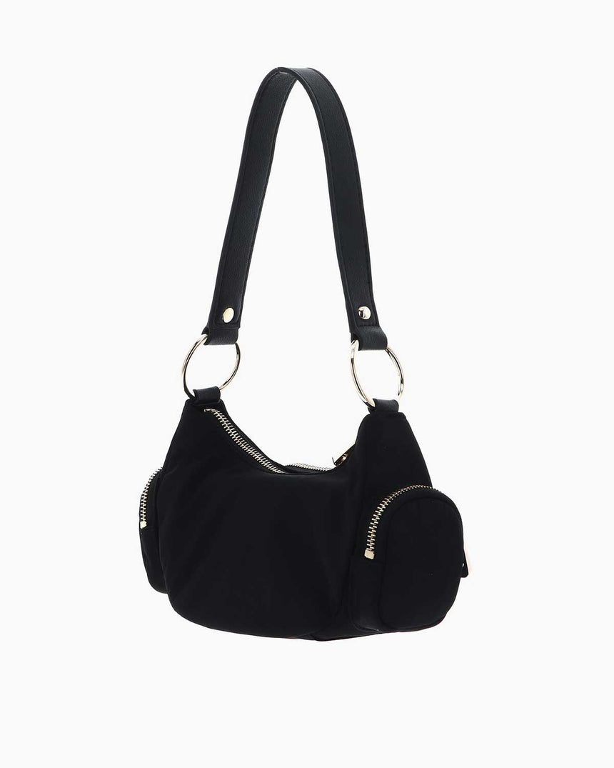 Guess Eco GEmma Mini Omuz Çantası Black