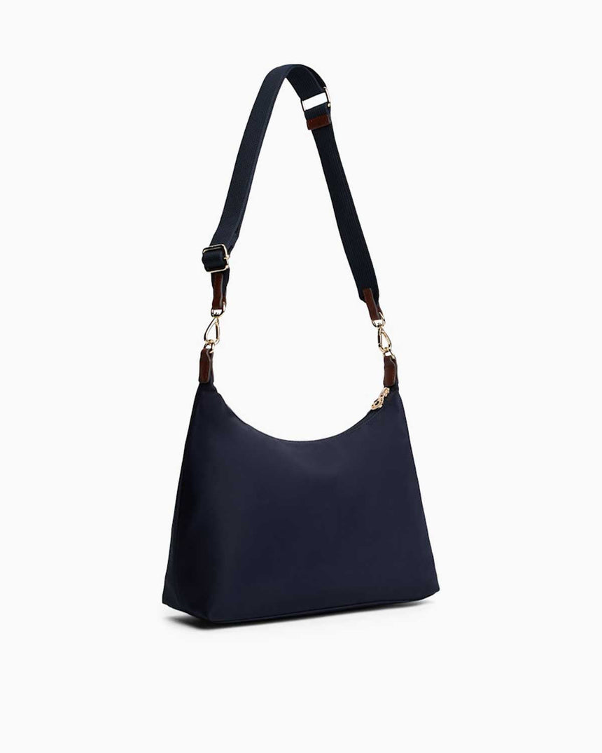 Tommy Hilfiger Popette Çıkarılabilir Askılı Kadın Omuz Çantası Space Blue